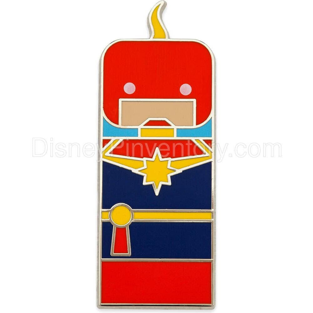 Disney100 Unified Characters Mystery Pin Blind Pack - Captain Marvel - Pin 27026