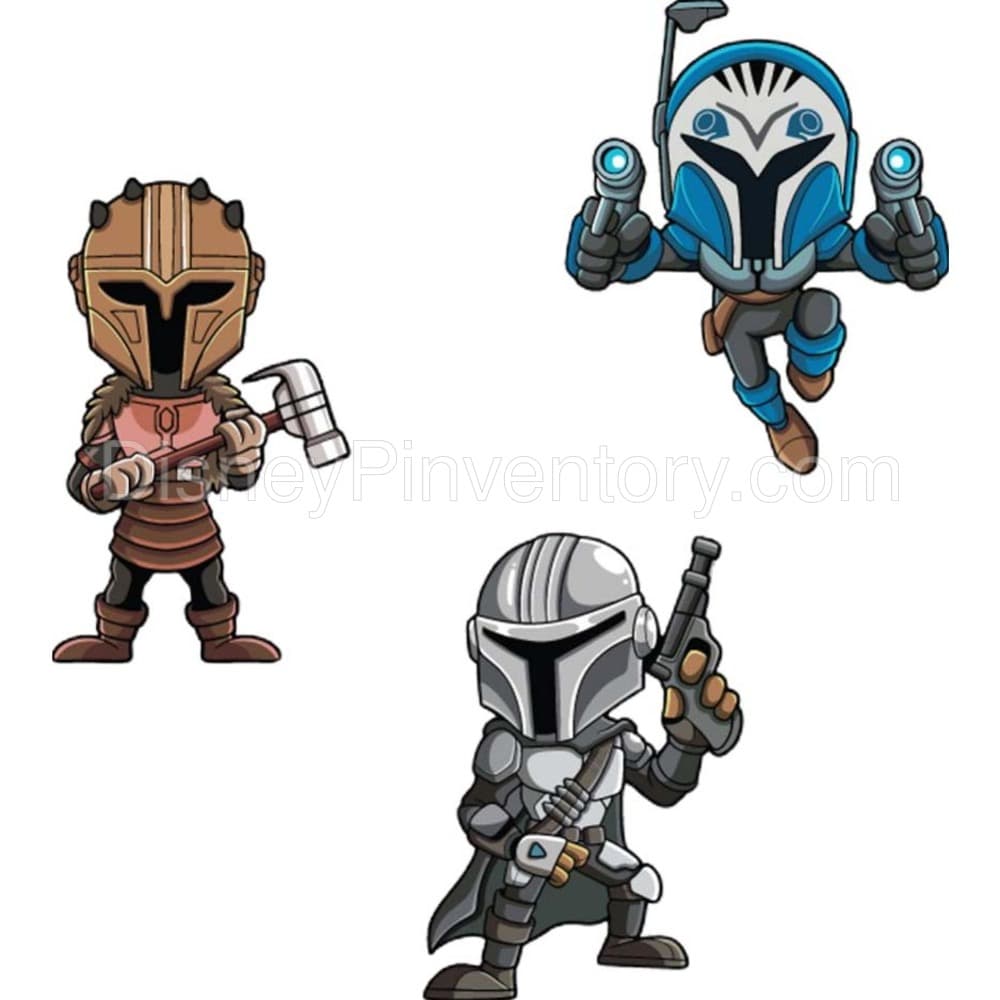 Star Wars Celebration Europe 2023: Road to Celebration Pin Set 3 The Mandalorian - Pin 27108