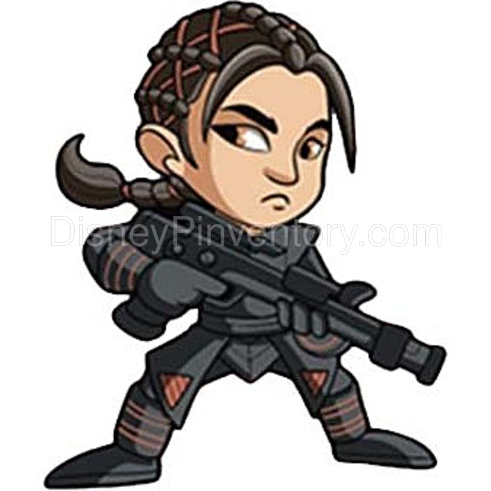 Star Wars Celebration Europe 2023: Fennec Shand Sponsor Pin - Atomic Mass Games - Pin 27116