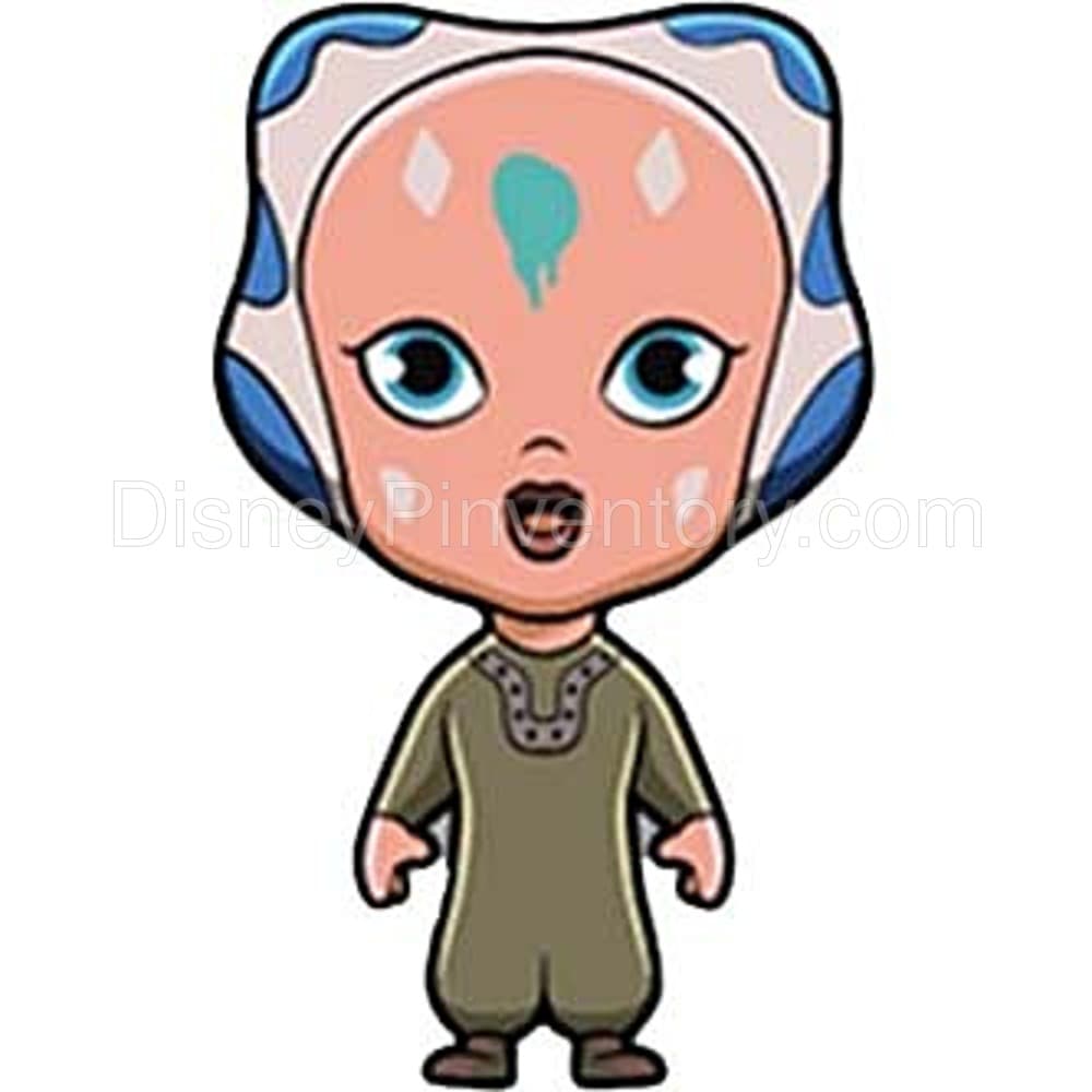 Star Wars Celebration Europe 2023: Baby Asoka Tano Sponsor Pin - Heroes & Villains - Pin 27118