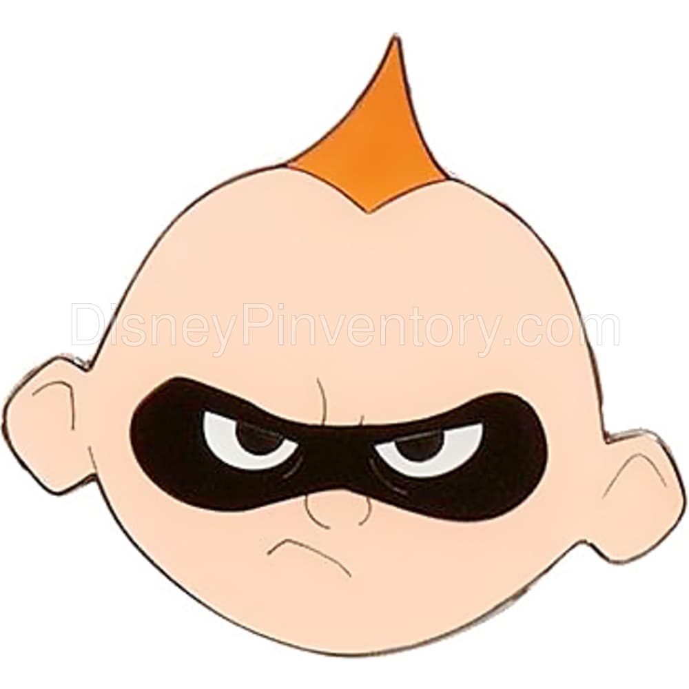 The Incredibles Jack Jack Mixed Emotions Pin Set - Angry Face Pin - Pin 27285