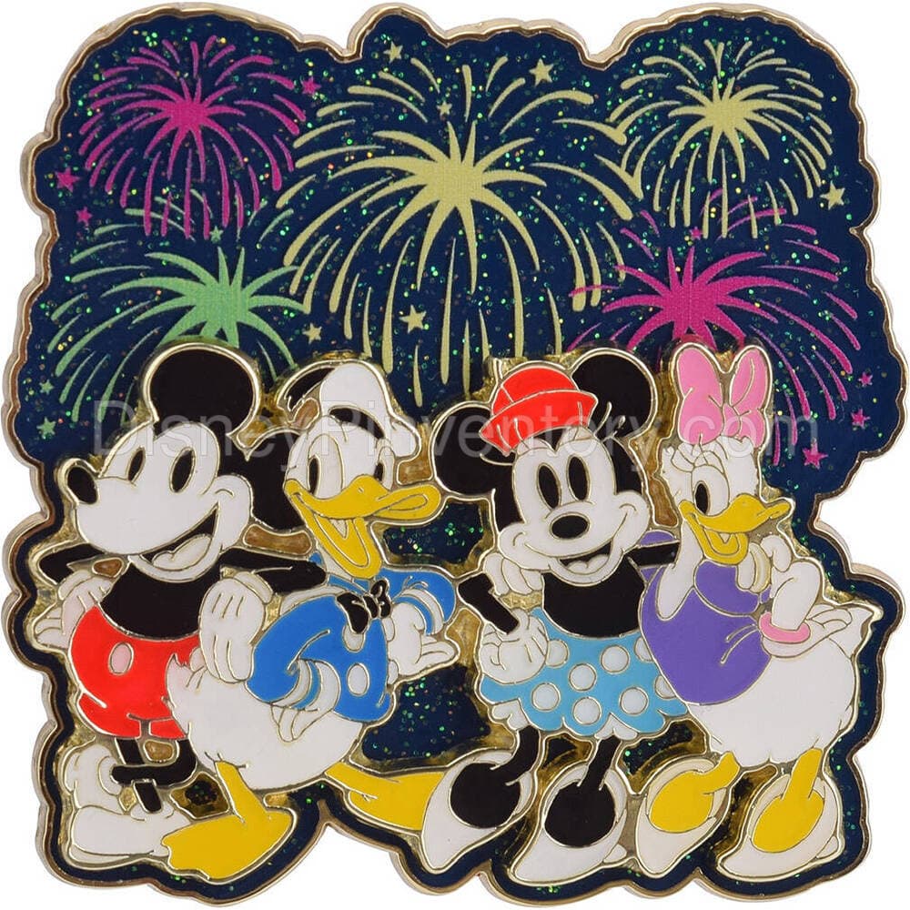 Mickey & Friends Celebrate Pin - Disney Pins Blog Exclusive - Pin 27573