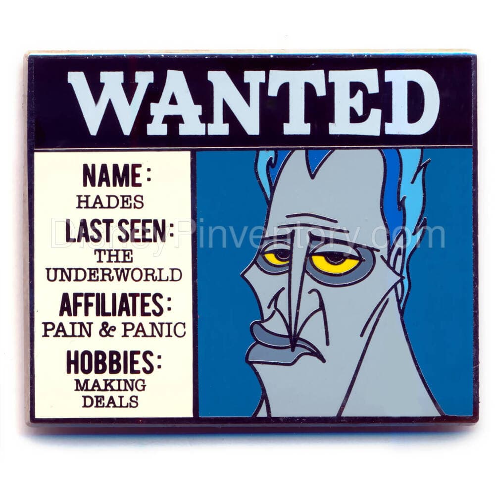 Wanted Collection: Hades - Cast Exclusive - Pin 27671