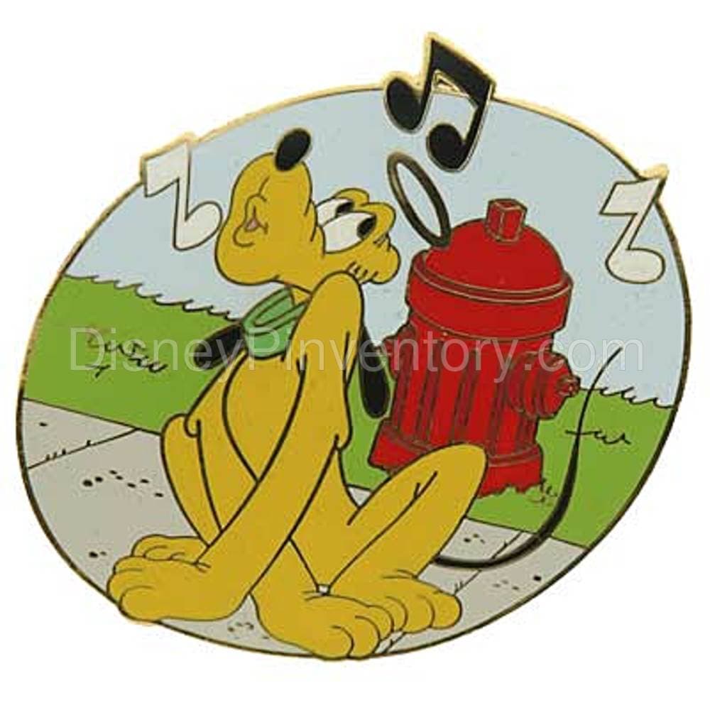 Disney Auctions P.I.N.S. - Pluto Fire Hydrant - Pin 2784