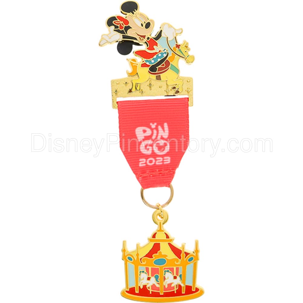 2023 PIN-GO Event - Minnie Mouse Medal - Pin 28094