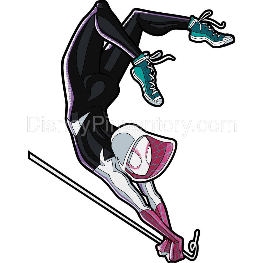 Spider-Man: Across The Spider-Verse FigPin Pin Set - Spider-Gwen 1346 Pin - AMC Exclusive - Pin 28109