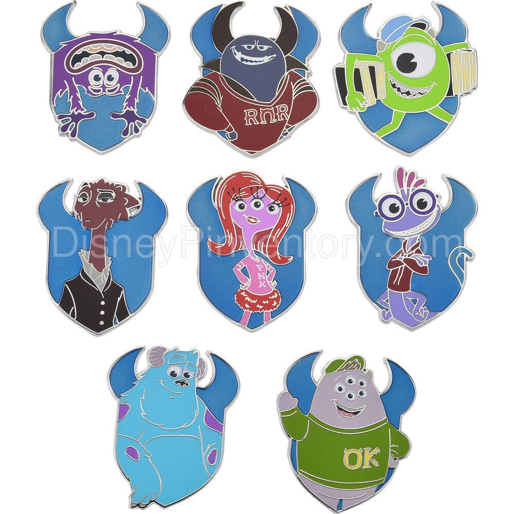Monsters University 10th Anniversary Mystery Pin Set - Pin 28178