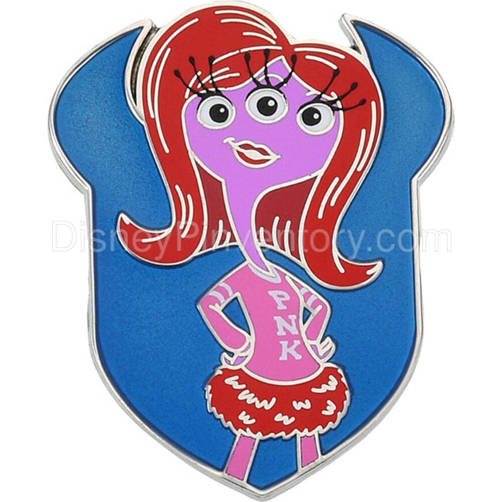 Monsters University 10th Anniversary Mystery Pin Set - PNK (Pink) Cheerleader - Pin 28185