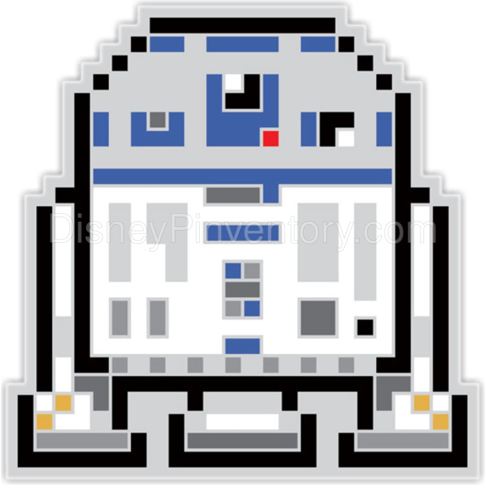 SDCC 2017: C-3PO & R2-D2 PXL8 Pin Set - R2-D2 Pin - Pin 28231