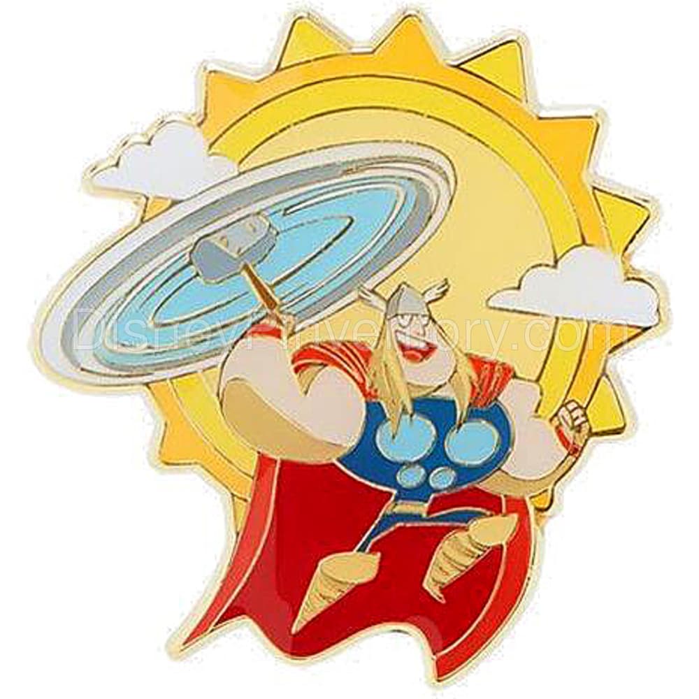 Loungefly Marvel Summertime Heroes Blind Box Pin Set - Thor - BoxLunch Exclusive - Pin 28280
