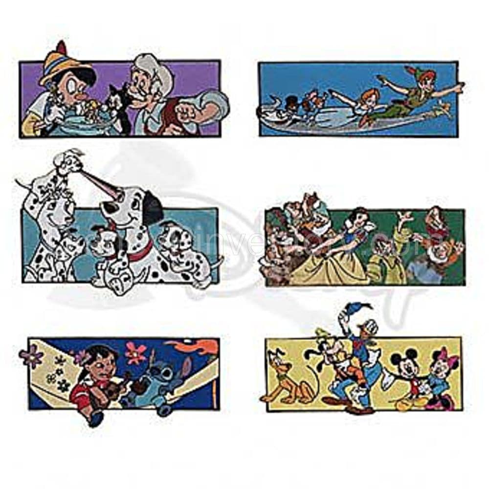 Disney Auctions - Group Jumbo Set - Pin 2835