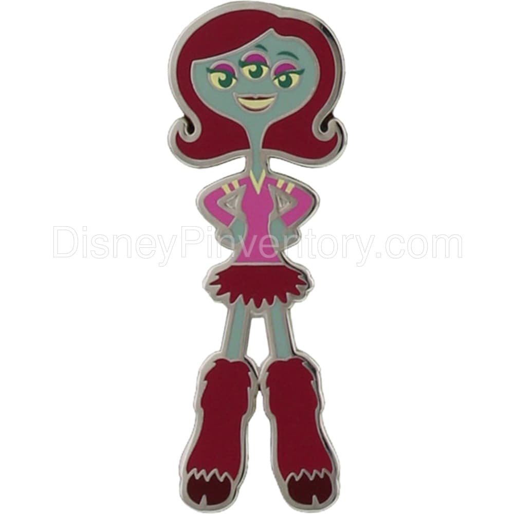 Monsters University Booster Pin Set - Britney Davis Pin - Pin 28369