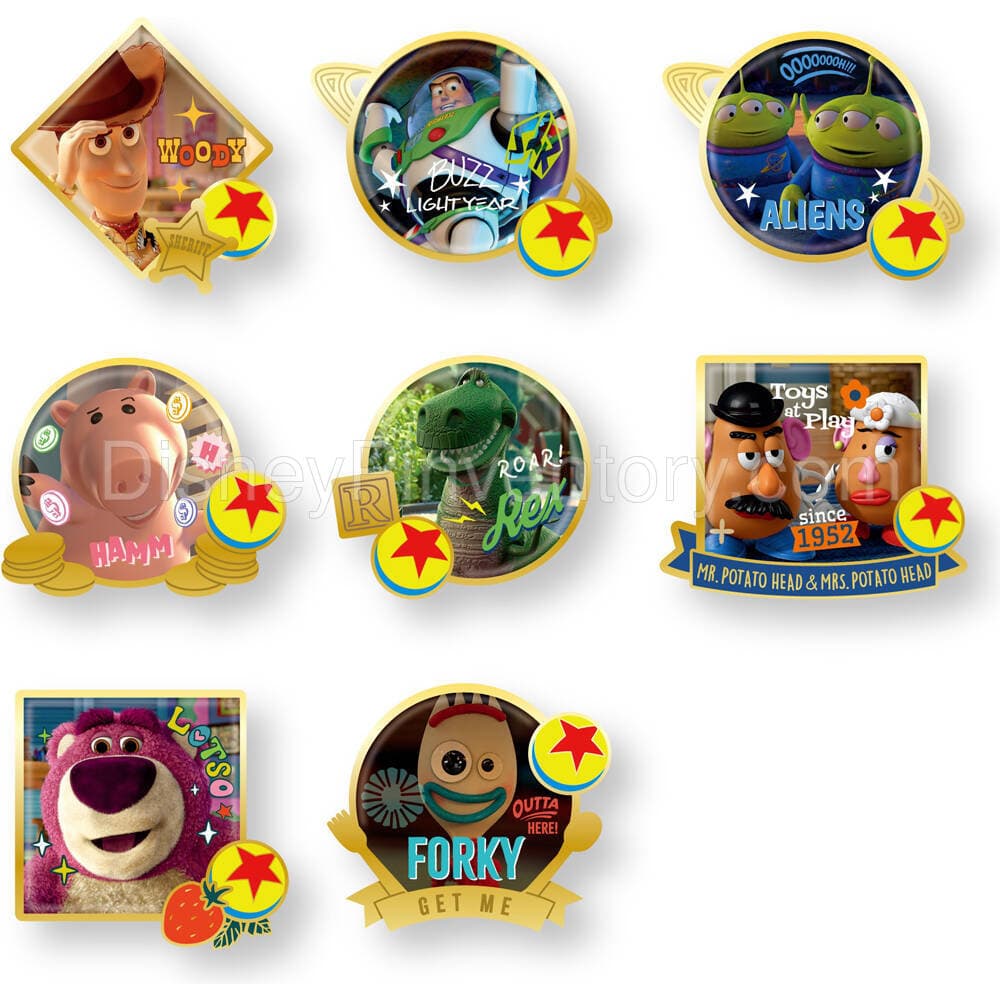 Toy Story 8 Pin Set - Pin 28426