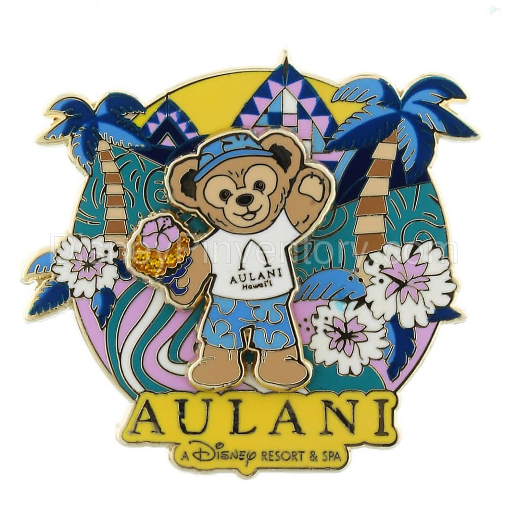 Aulani Duffy with Shaved Ice - Pin 28487