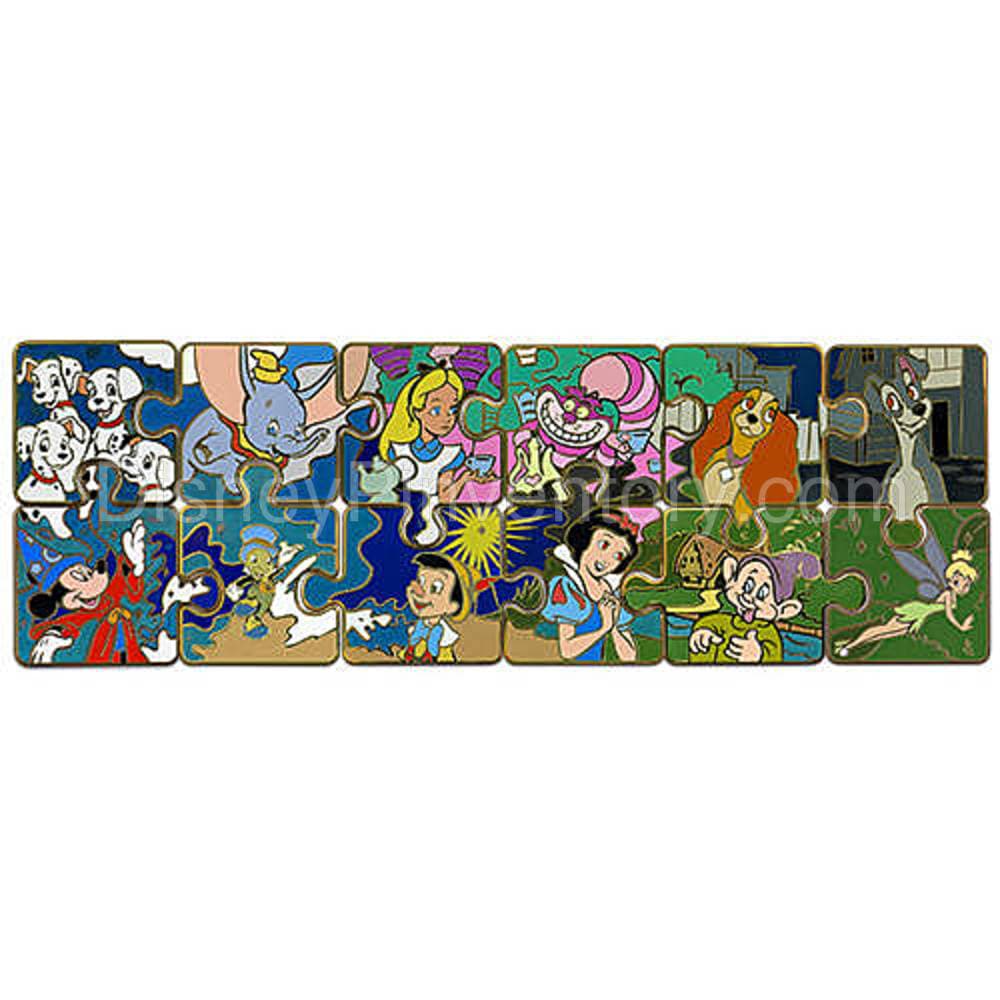 Classic Character Connection Mystery Pack Puzzle Pin Set - Pin 28526