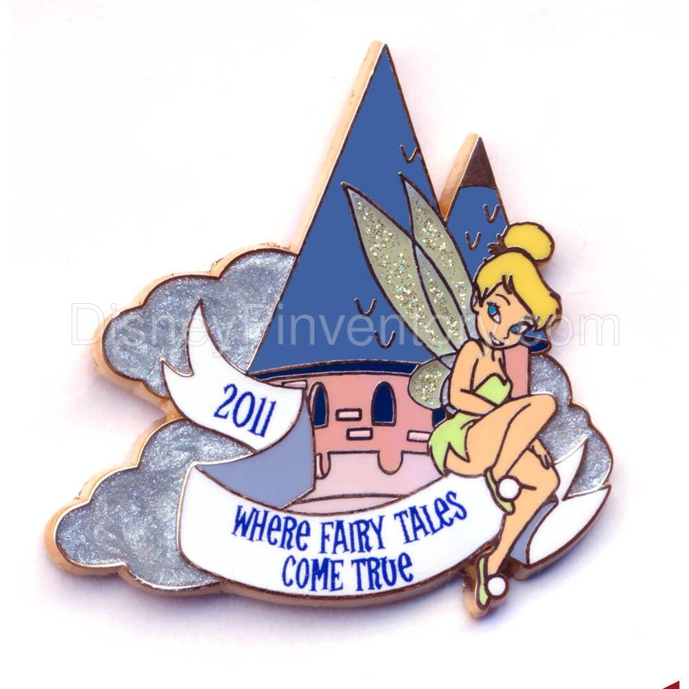 Disneyland Resort - Annual Passholder - Where... Collectors Set - Where Fairy Tales Come True - Tinker Bell Pin - Pin 28614