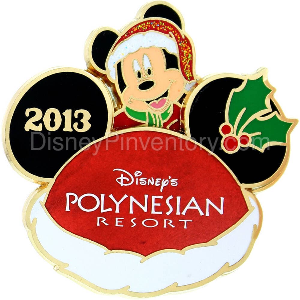 Happy Holidays 2013 - Disney's Polynesian Resort - Pin 28667