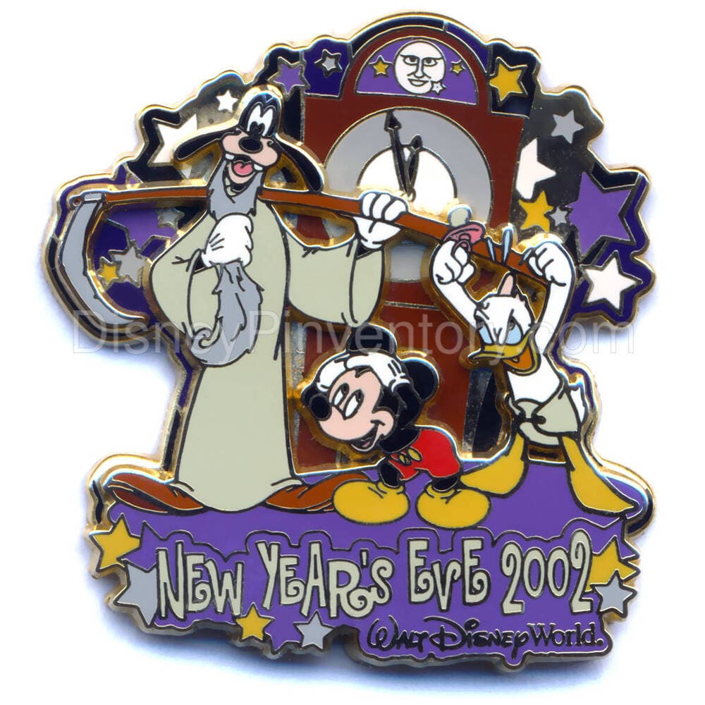 New Year's Eve 2002 - Walt Disney World - Pin 28686