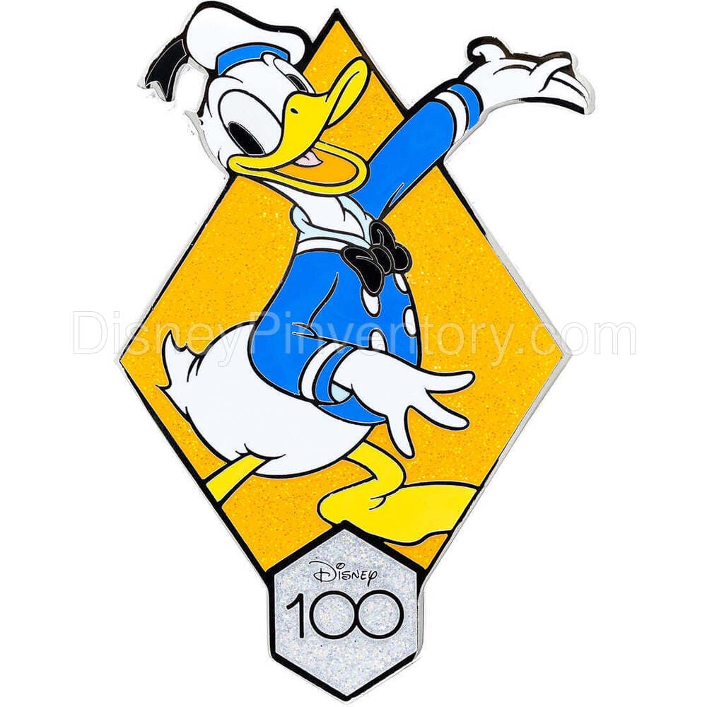 Disney 100 Diamond Series Pin - Donald Duck - Pin 28701