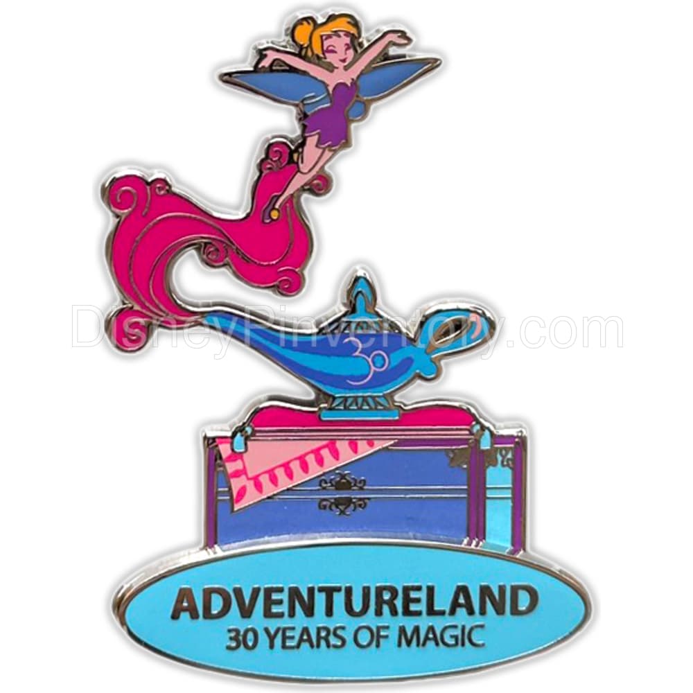 Disneyland Paris Adventureland 30 Years of Magic - Tinker Bell on Aladdin's Enchanted Passage - Pin 28756