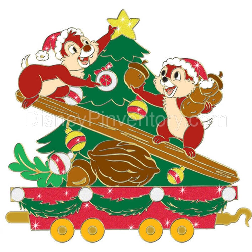 2009 Holiday Train Disney Pin Set - Chip an' Dale Pin - Pin 28869