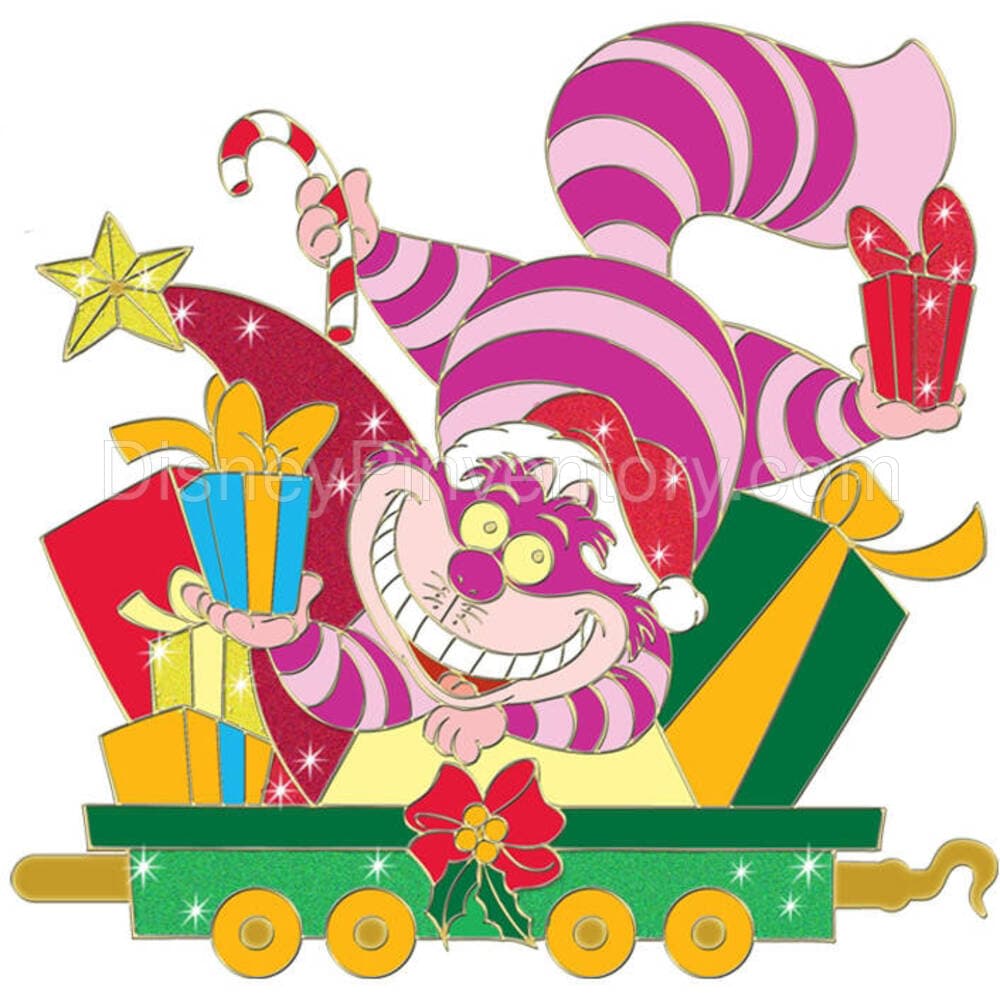 2009 Holiday Train Disney Pin Set - Cheshire Cat Pin - Pin 28870
