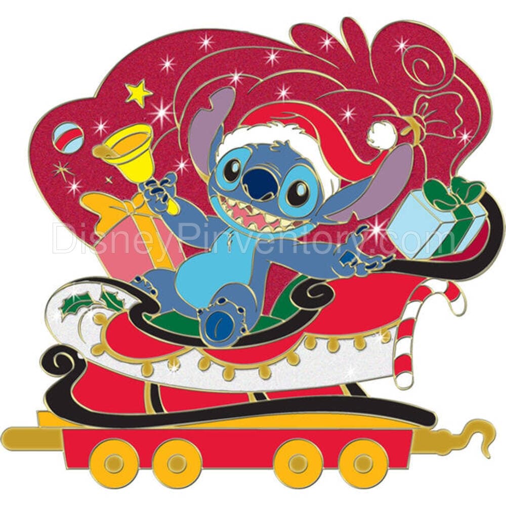 2009 Holiday Train Disney Pin Set - Stitch Pin - Pin 28872