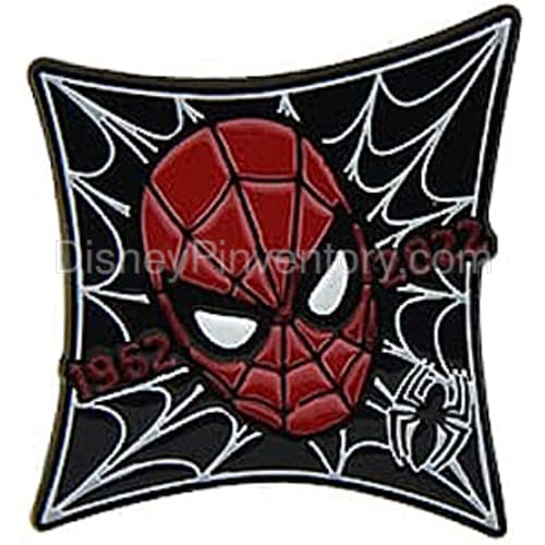 Marvel Citizen 60th Anniversary Spider Man Watch & Pin Gift Set - Dated Web Pin - Pin 28978