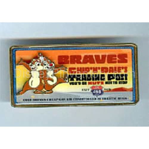 Pin Route 498 - Small Framed Set - Disney Road Trip - Chip & Dale Pin - RSP Item 27 - Pin 2911