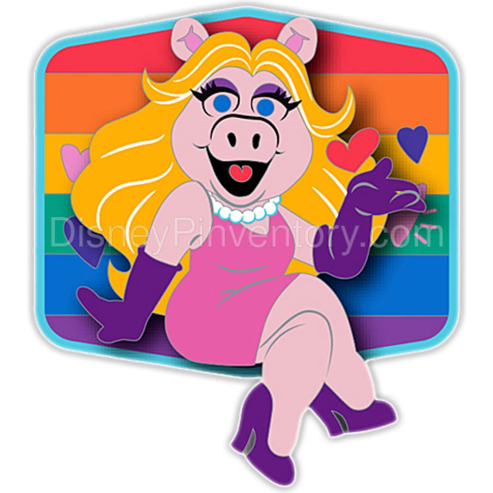Miss Piggy Pride Pin - Pin 29128