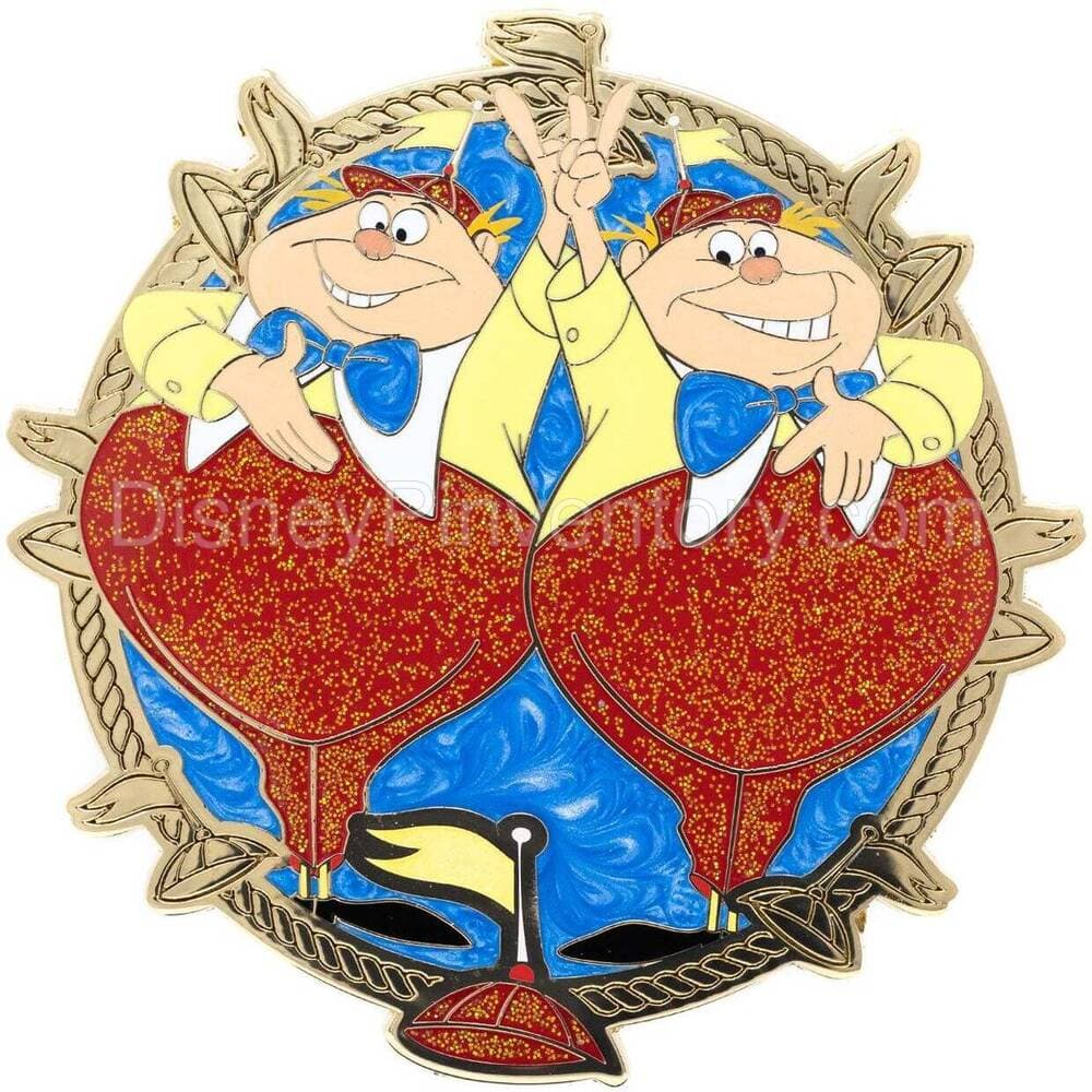 Disney Iconic Series: Tweedle Dee & Tweedle Dum - Alice in Wonderland - PALM Exclusive - Pin 29137