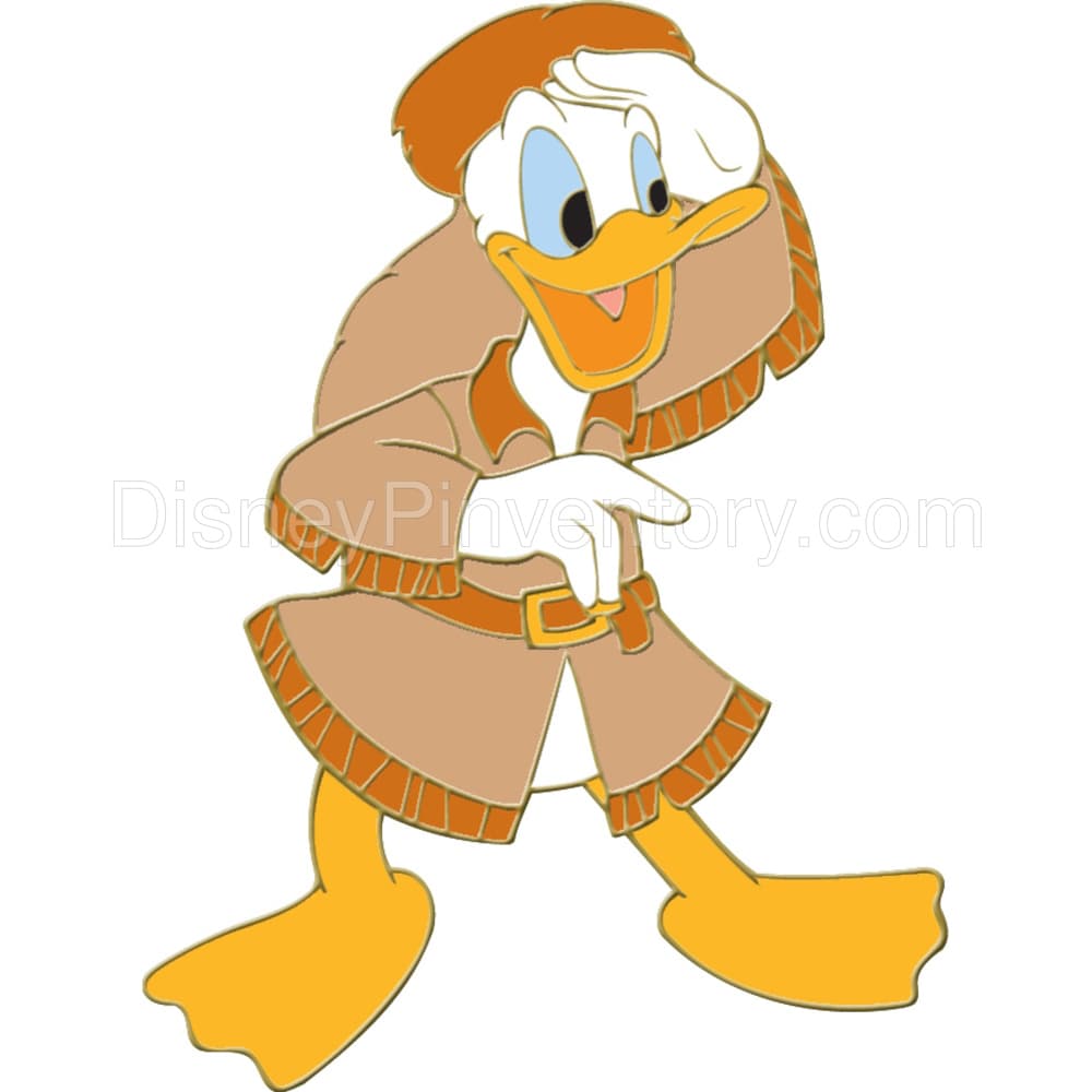 Cowboy Mickey Mouse Pin Set - Donald Duck - Pin 29156