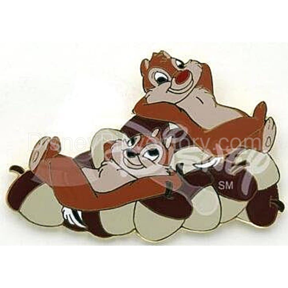 Disney Auctions - Chip 'n' Dale Relaxing - Pin 29232