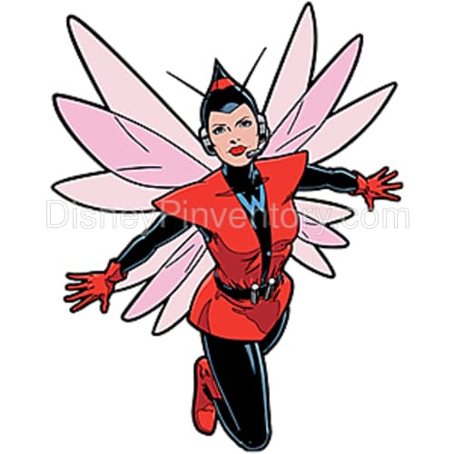 SDCC 2023: Avengers 60th Anniversary Deluxe Box Set 2023 Edition - The Wasp 1464 - FiGPiN - Pin 29261