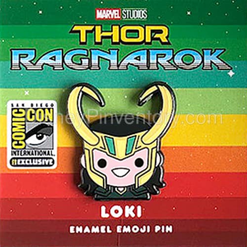 SDCC 2023: Loki - Thor: Ragnarok Emoji Enamel Pin - Pin 29307
