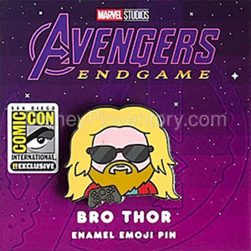 SDCC 2023: Bro Thor - Avengers: Endgame Emoji Enamel Pin - Pin 29310