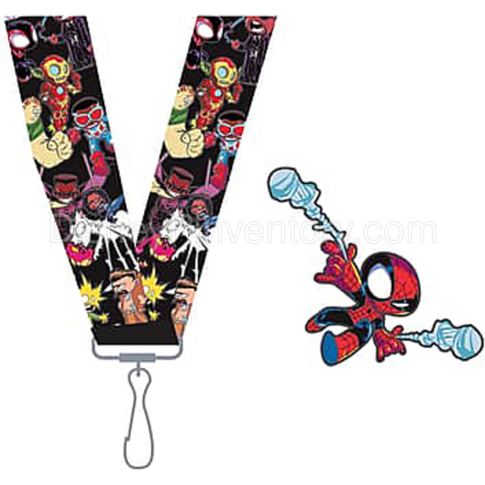 SDCC 2023: Marvel Lanyard and Spider-Man Pin Set - Pin 29354