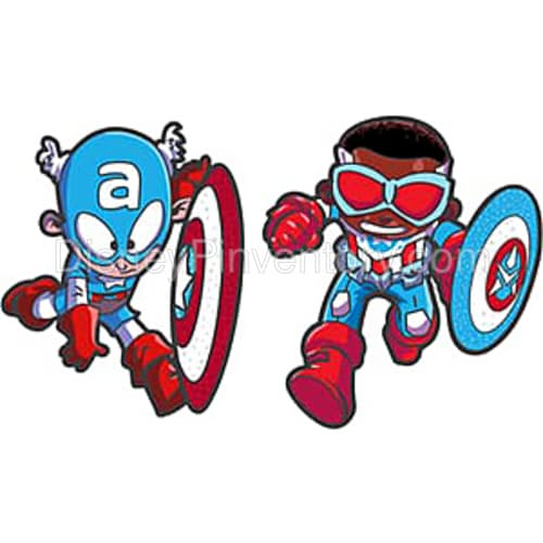 SDCC 2023: Steve Rogers & Sam Wilson Pin Set - Pin 29357