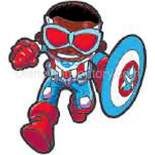 SDCC 2023: Steve Rogers & Sam Wilson Pin Set - Sam Wilson Pin Only - Pin 29359