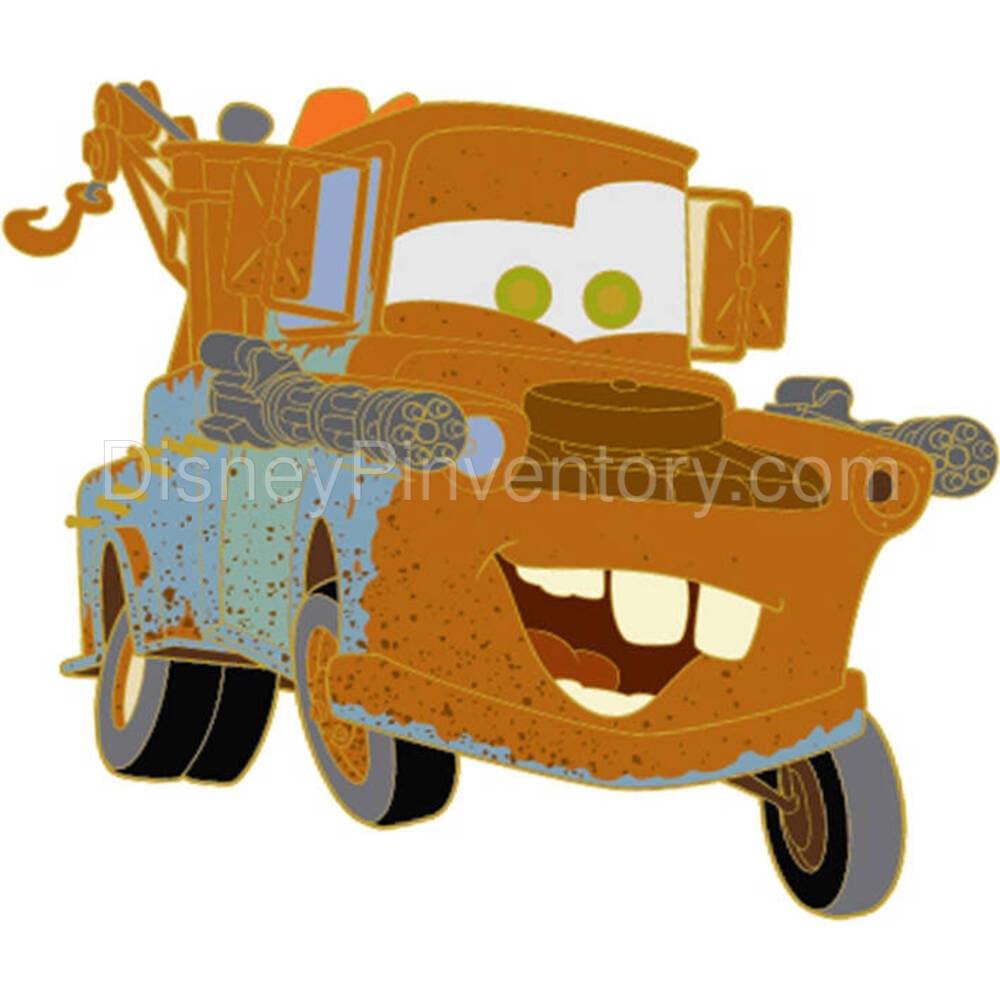 Disney Pixar Cars 2 Finn McMissile and Mater Pin Set - Mater Pin - Pin 29596