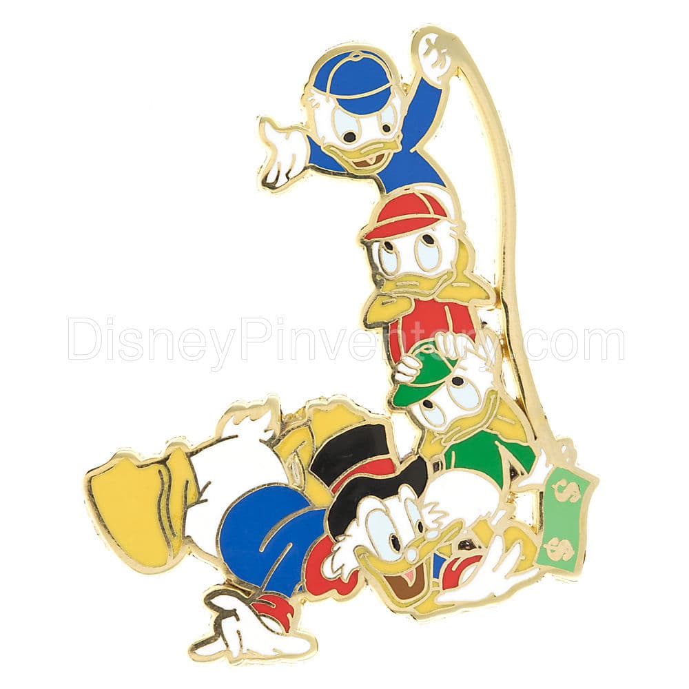 Scrooge & Nephews April Fool's Day Dollar on String Pin - Pin 29733
