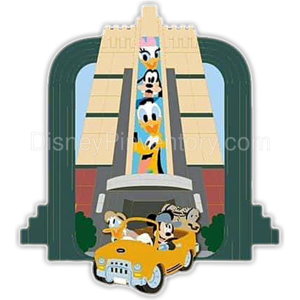 A Day at the Disney Studio Lot - Zorro Parking - DEC - Pin 29783