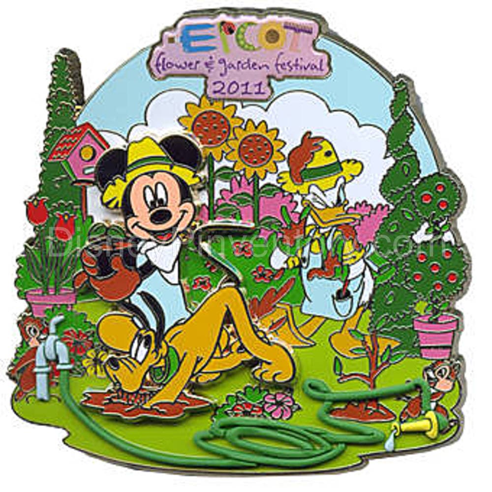 Epcot Flower and Garden Festival 2011 - Jumbo - Pin 29856