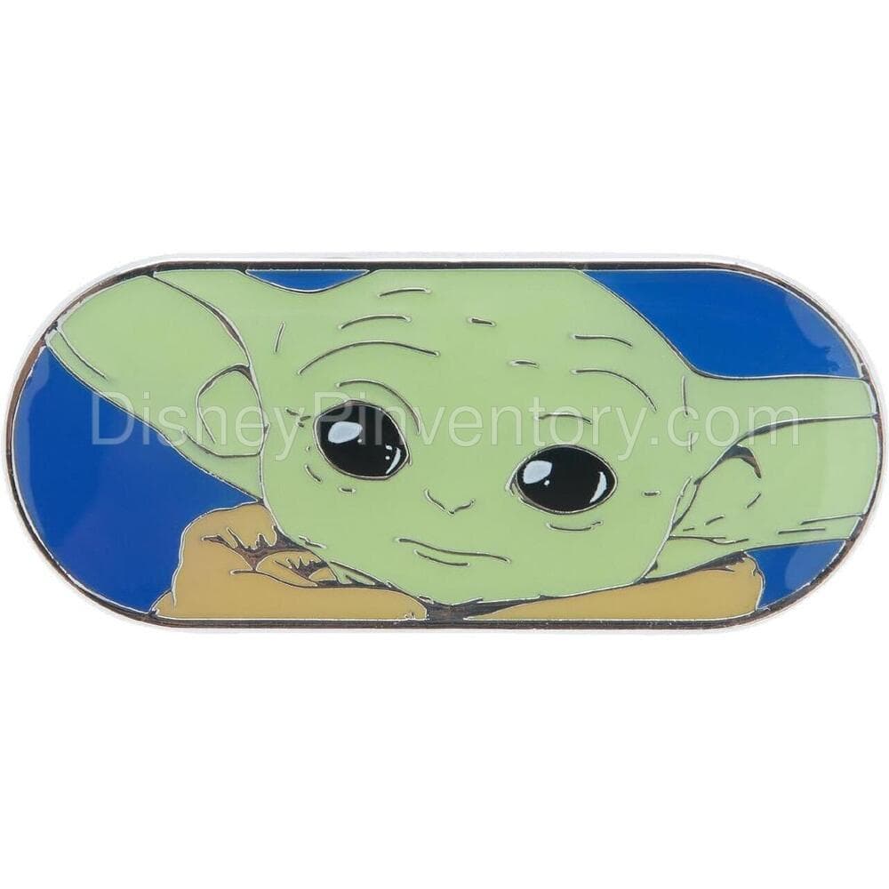 Loungefly Star Wars The Mandalorian Grogu Oval Enamel Pin - BoxLunch Exclusive - Pin 29921