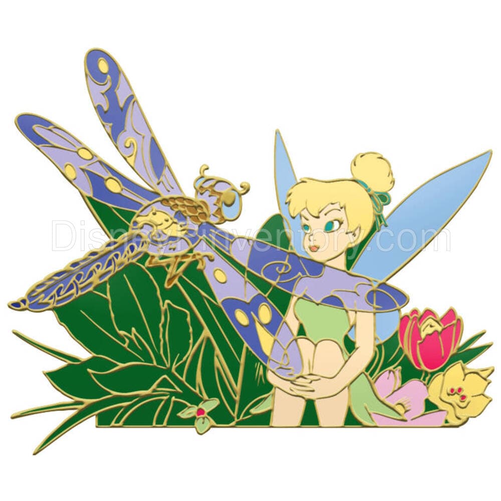 Tinker Bell Nature Set - Tinker Bell with a Dragonfly - Pin 29934