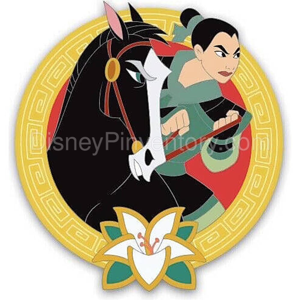 Mulan 25th Anniversary Pin - Mulan & Khan - Pin 30061