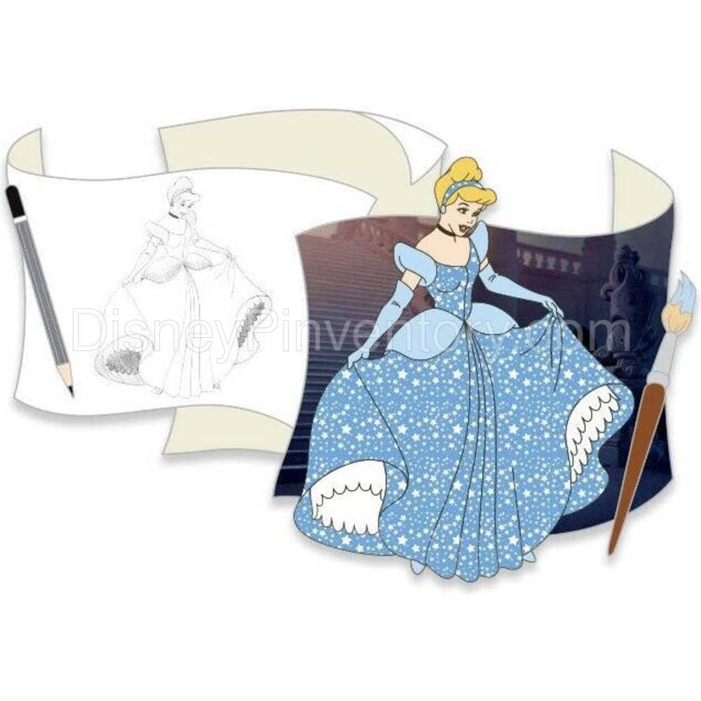 WDI - Off the Page Pin Series 2 - Cinderella - Pin 30069