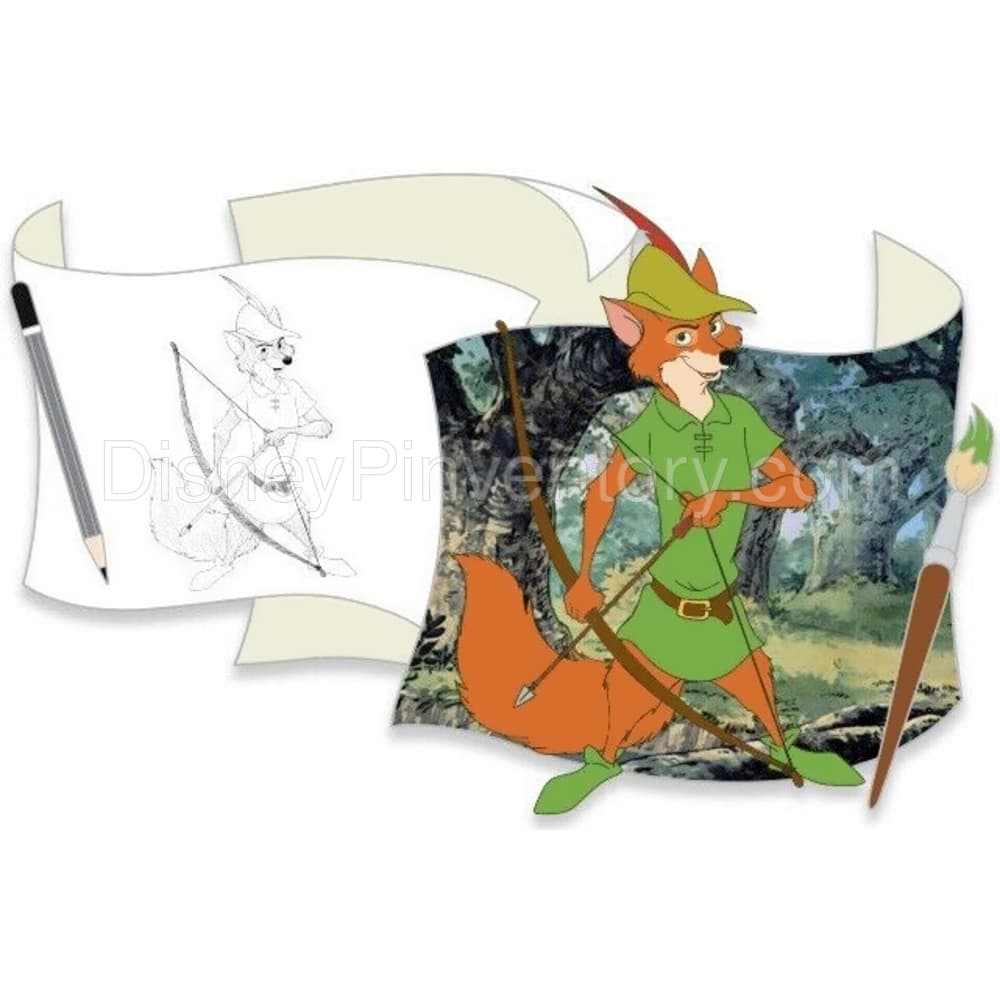 WDI - Off the Page Pin Series 2 - Robin Hood - Pin 30070