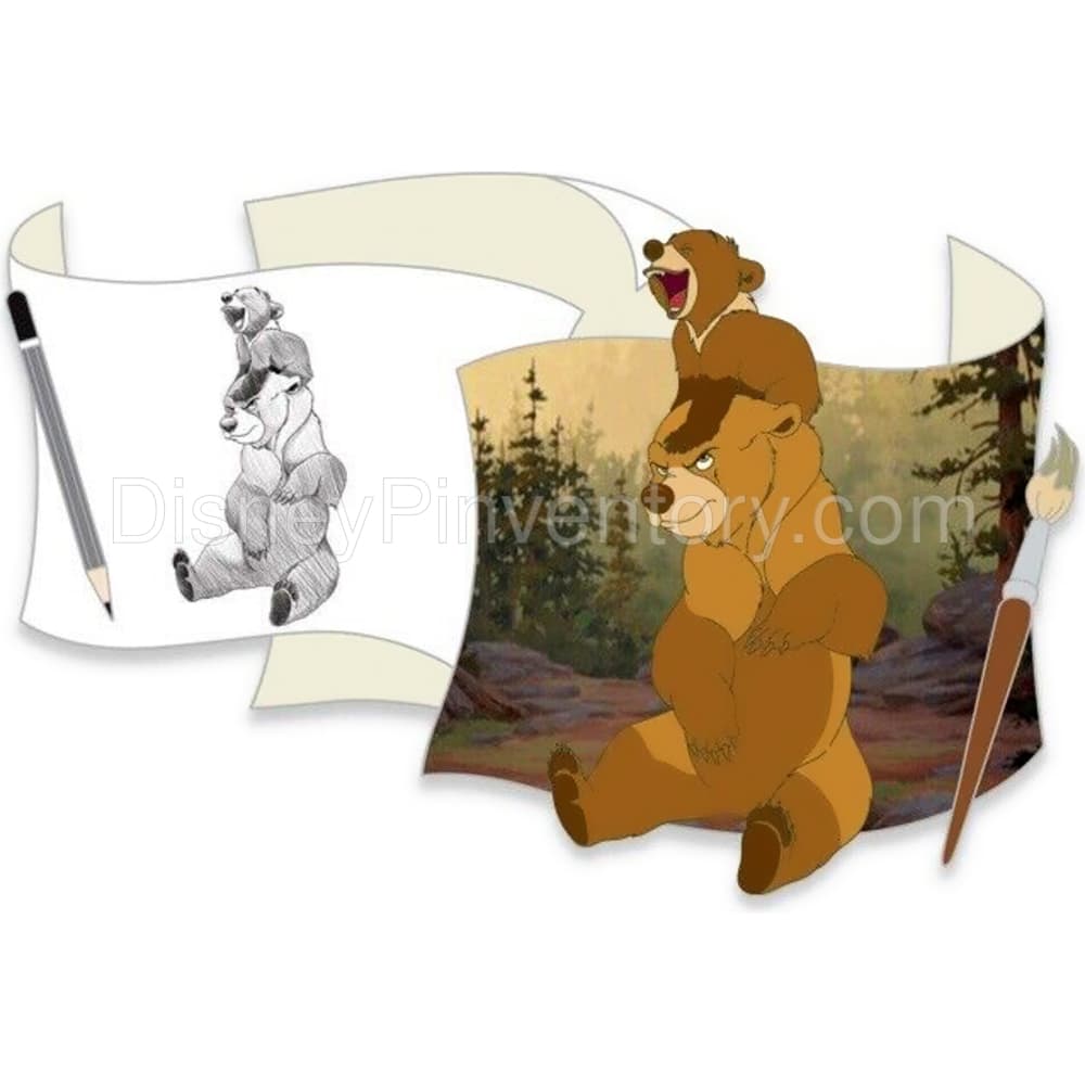WDI - Off the Page Pin Series 2 - Koda and Kenai - Pin 30072