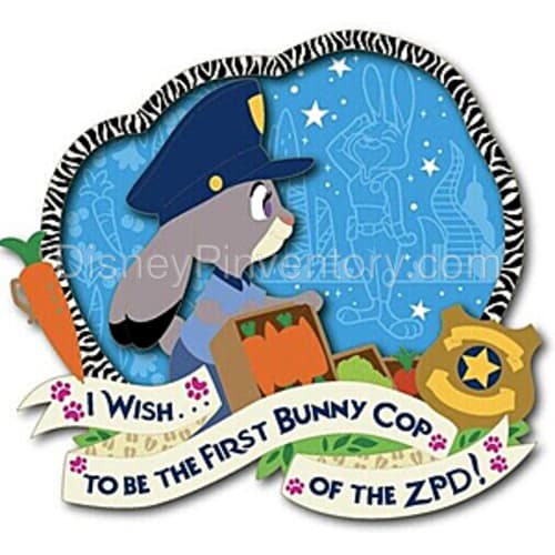 WDI Wishes Series #2 Pin - Judy Hopps - Pin 30075